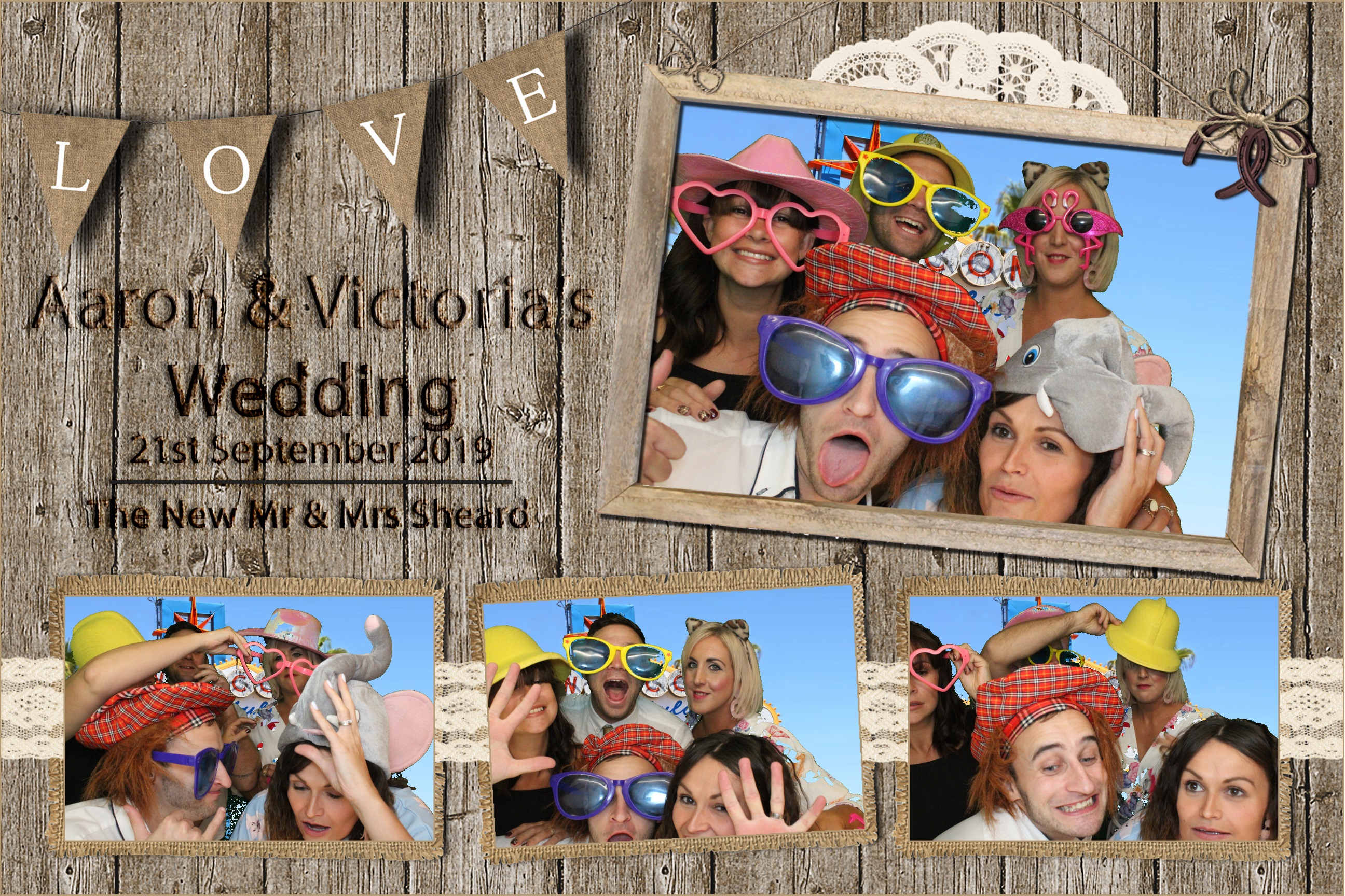 Aaron & Victoria's Wedding  | View more photos from the event at images.mobile-photo-booth.com/u/MobilePhotoBoothUK/Aaron-Victorias-Wedding
